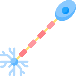 neuron jednobiegunowy ikona