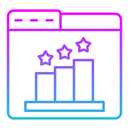 clasificación icono