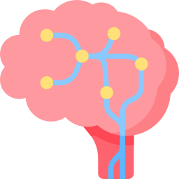 circuito neuronal icono