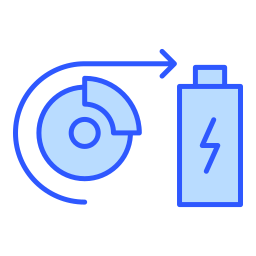 Regenerative brake icon