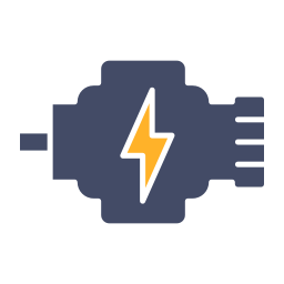 Electric motor icon