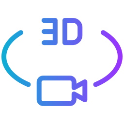 3d-video icon