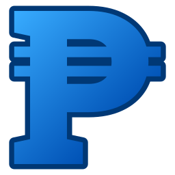 znak peso ikona