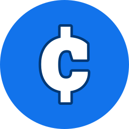 Cent sign icon