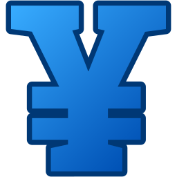 symbole du yen Icône