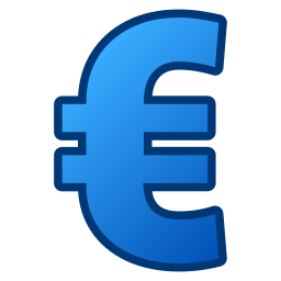 znak euro ikona
