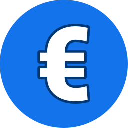 Euro sign icon