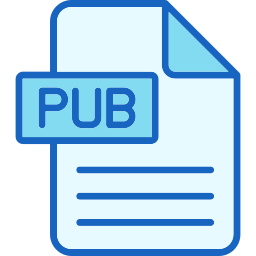 Pub file icon