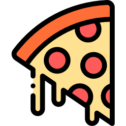 fatia de pizza Ícone