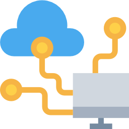 Cloud computing icon