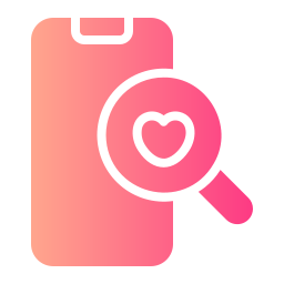 Search love icon