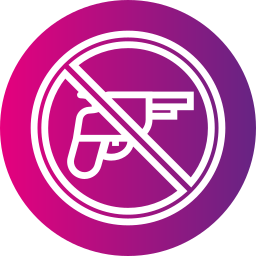 No guns icon