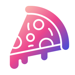 Pizza slice icon