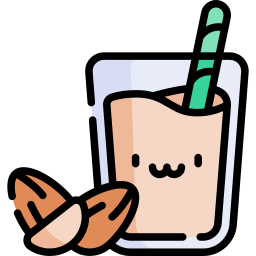 Almond milk icon