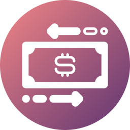 Money transfer icon