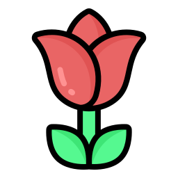 Роза иконка