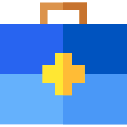 First aid kit icon