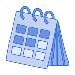 Menstrual calendar icon