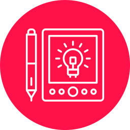 Graphic tablet icon