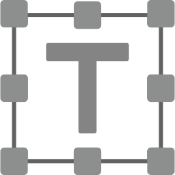 zone de texte Icône