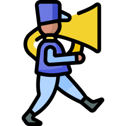 Marching band icon