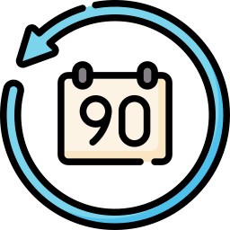 90 days icon