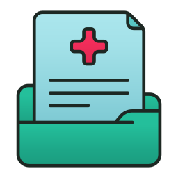 Медицинская папка иконка