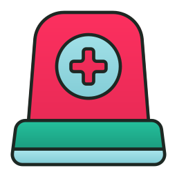 Ambulance light icon
