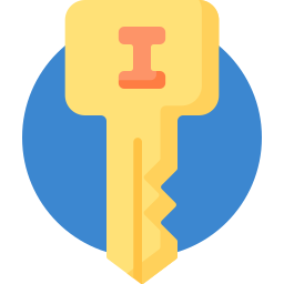 clave primaria icono