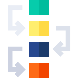 flux de travail Icône