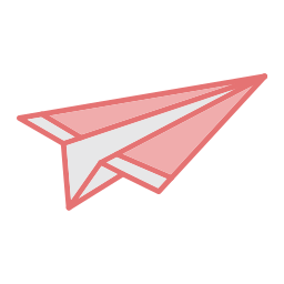 Paper plane icon