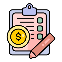 Budget planning icon