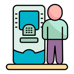 Atm machine icon