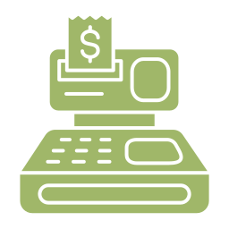 Cash register icon