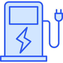 caricatore per veicoli elettrici icona