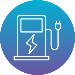 chargeur de véhicule électrique Icône