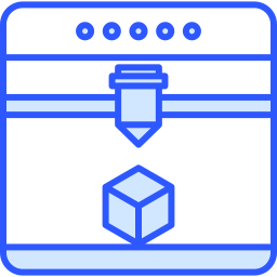 stampa 3d icona
