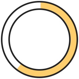 Circle chart icon