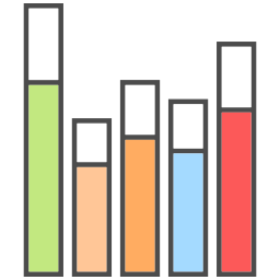 graphique d'affaires Icône