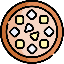 Potato cheese soup icon