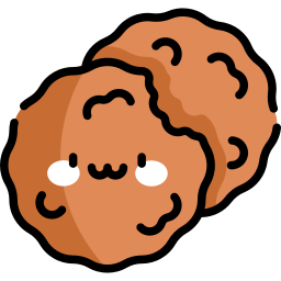 Chickpea cookie icon