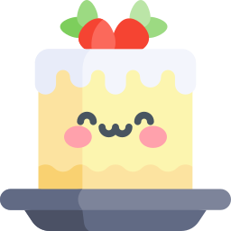 Tres leches cake icon