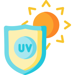 protección uv icono