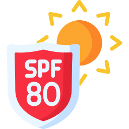 spf 80 icono