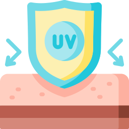 protección uv icono