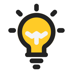 Light bulb icon