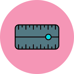 Measure distance icon
