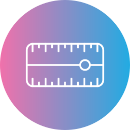 Measure distance icon