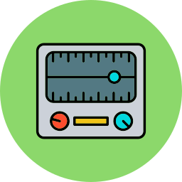 Measure action icon