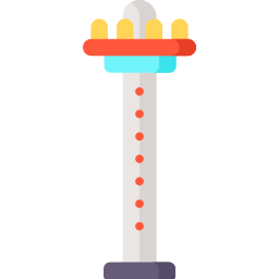 torre de queda Ícone